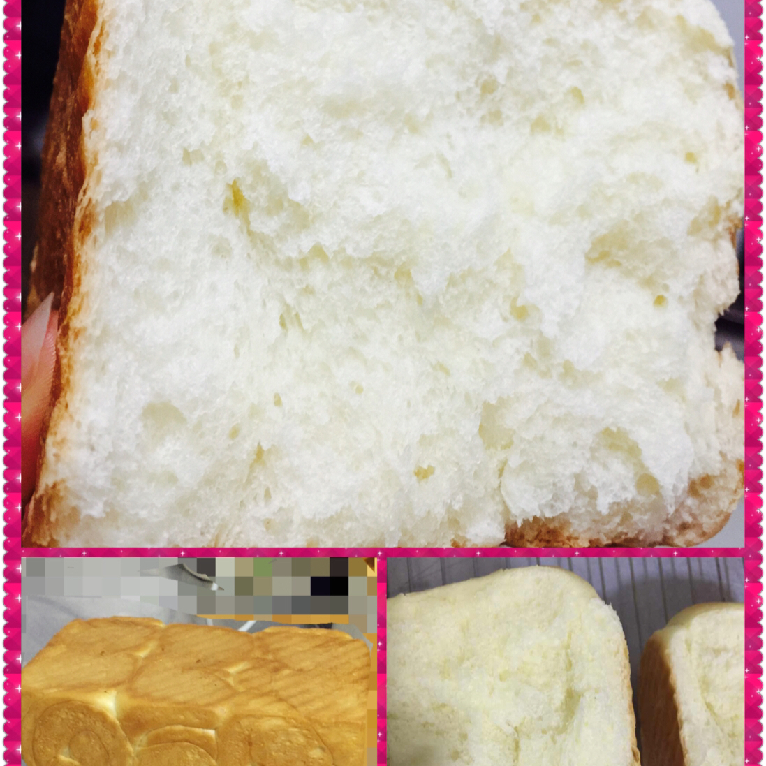 柔软拉丝吐司（东菱面包机）