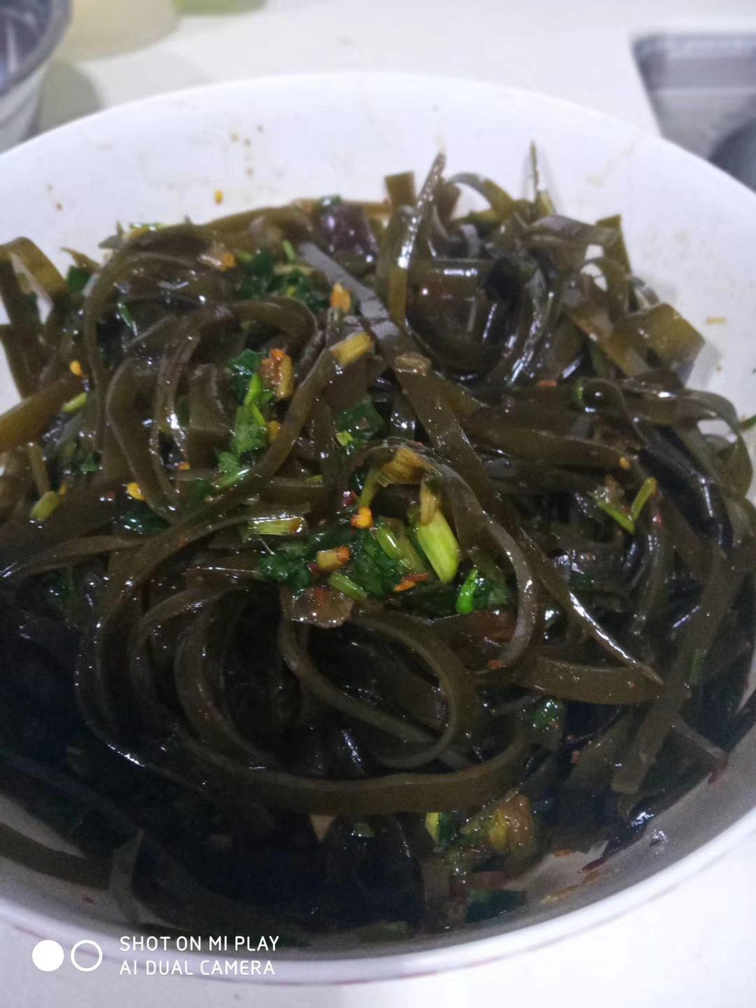 凉拌海带丝（附干海带处理技巧）
