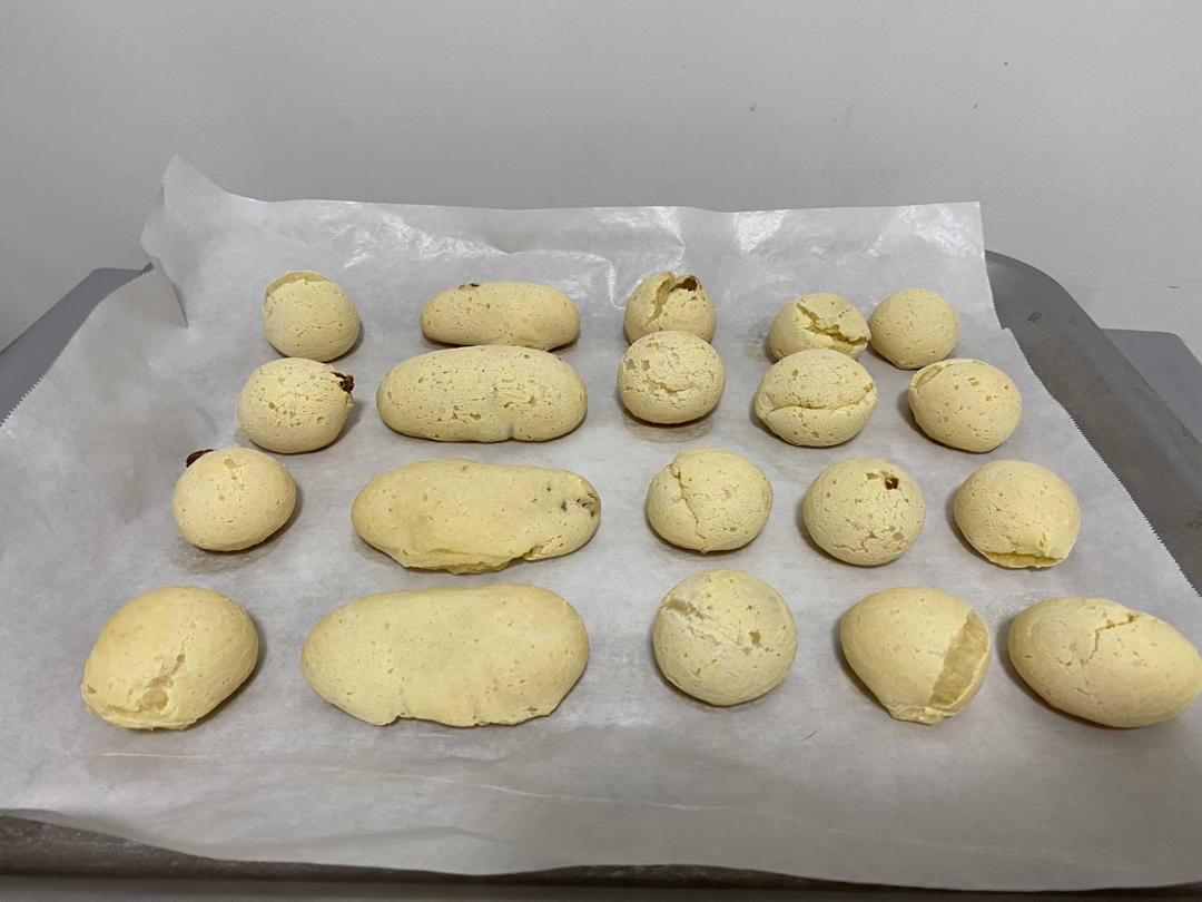 不需要预拌粉也能做的空心小麻薯