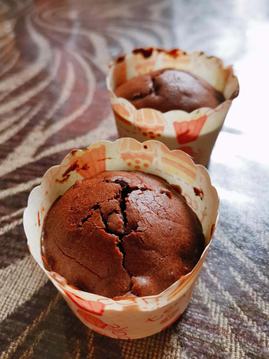 浓郁巧克力马芬