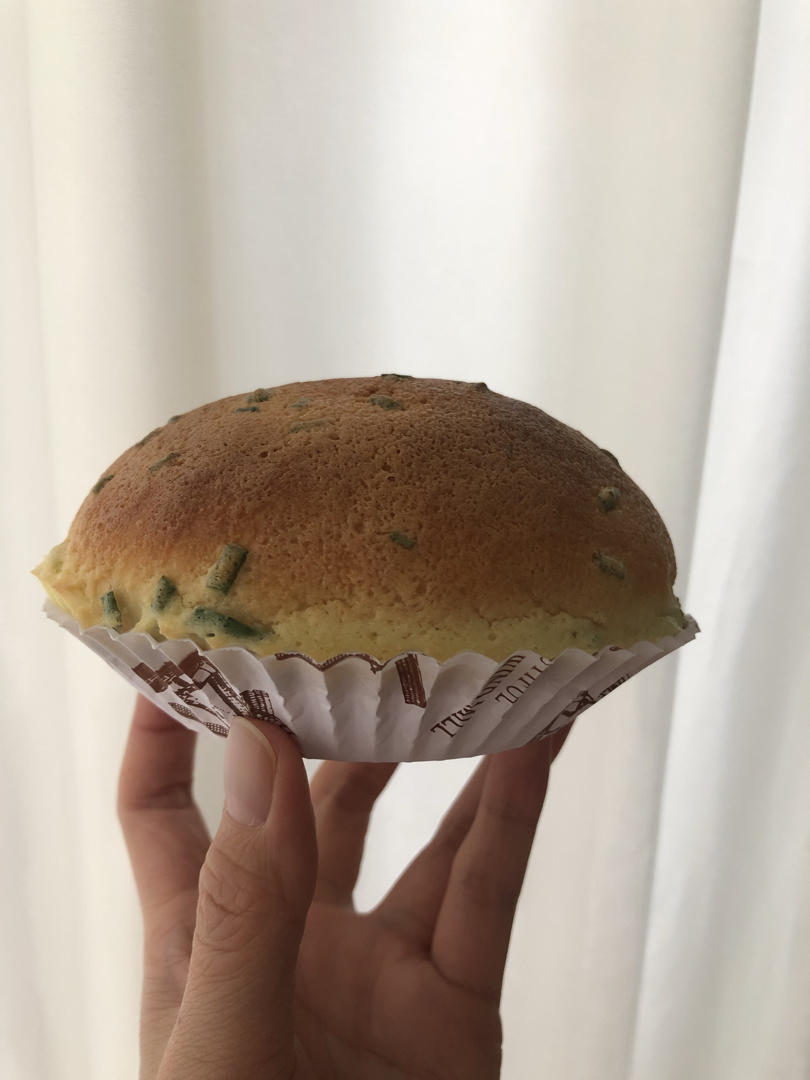 葱香肉松墨西哥面包（波兰种+烫种）