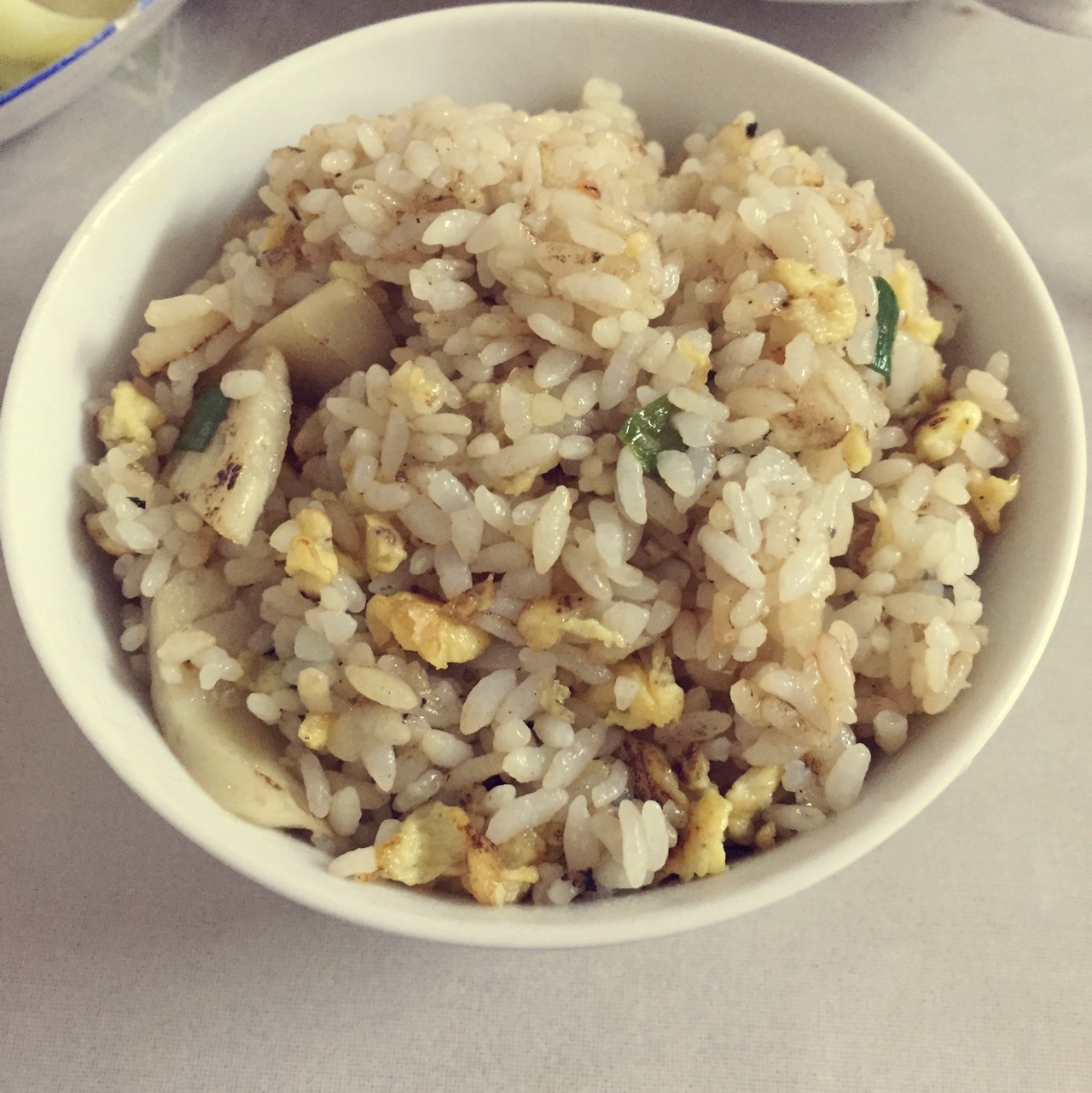 华yang别犯二做的鱼丸炒饭