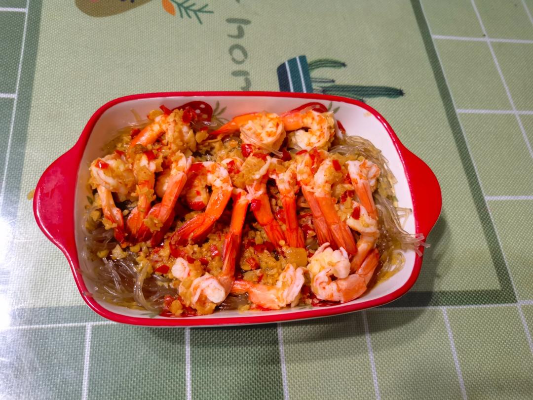 蒜蓉粉丝蒸虾