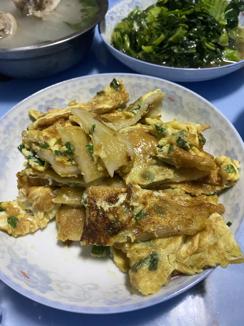 自制鸡蛋麻糍！又糯又香！可以支早餐摊了～