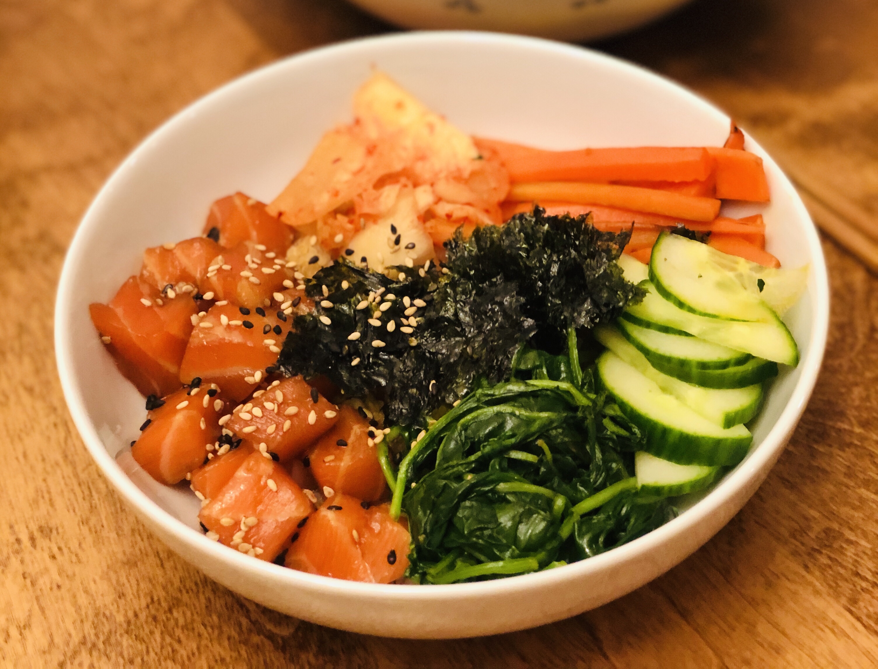 超美味又减脂的日本Poke Bowl-生鱼拌饭的做法