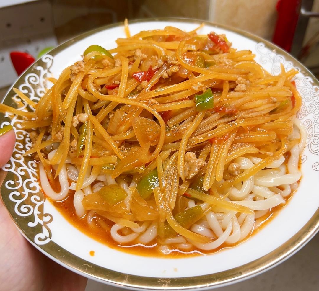 不正宗的拉条子的做法