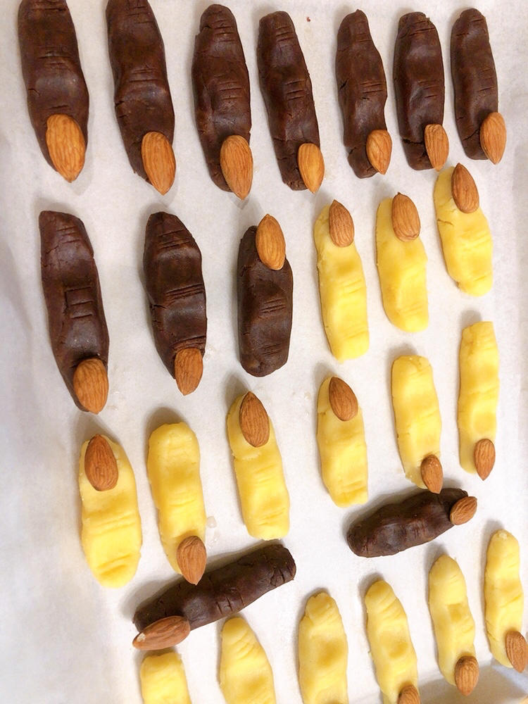 万圣节限定｜巫婆手指饼干