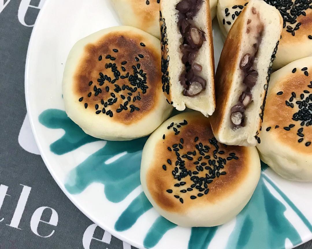 白胖子奶油蜜红豆饼