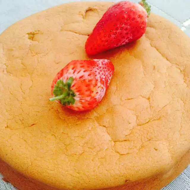 戚风蛋糕八寸（君之博客版）