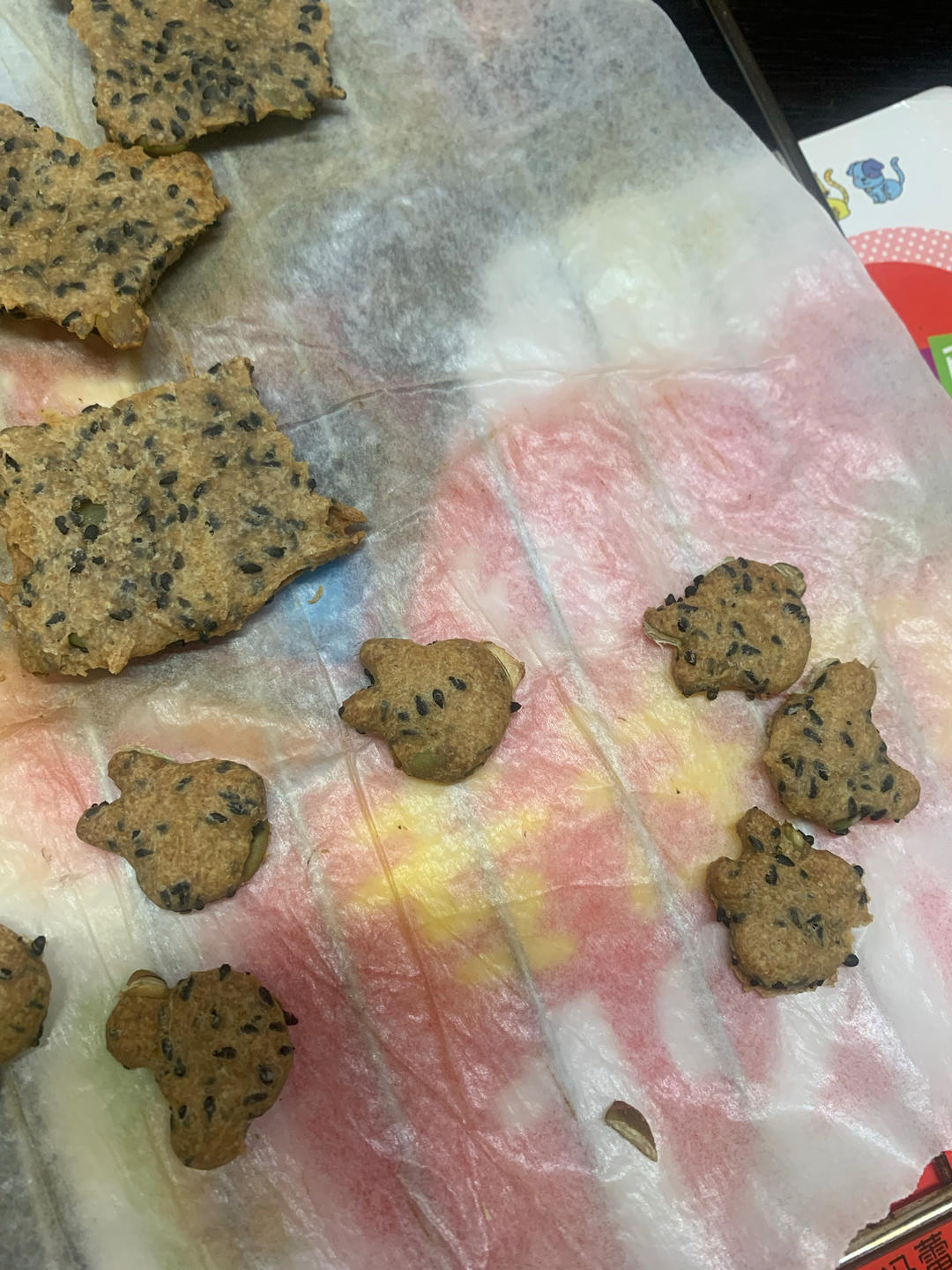 【健康零食】全麦芝麻饼干