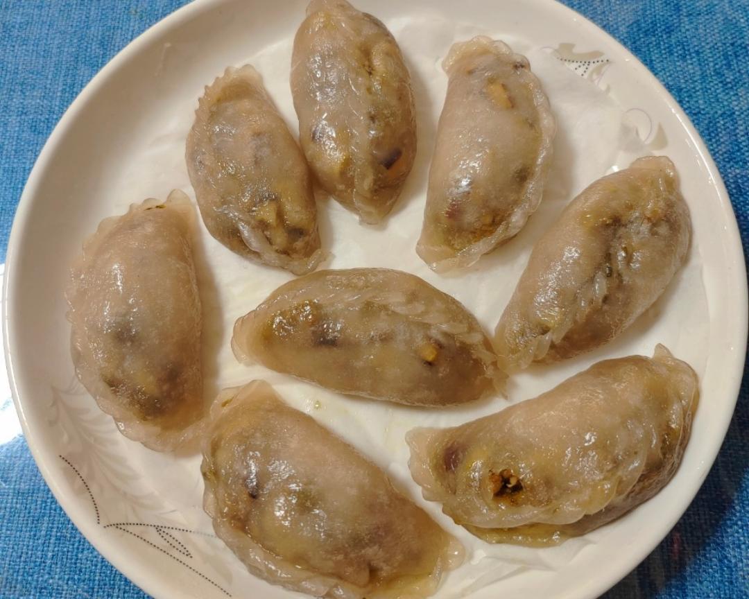 木薯粉透明饺的做法
