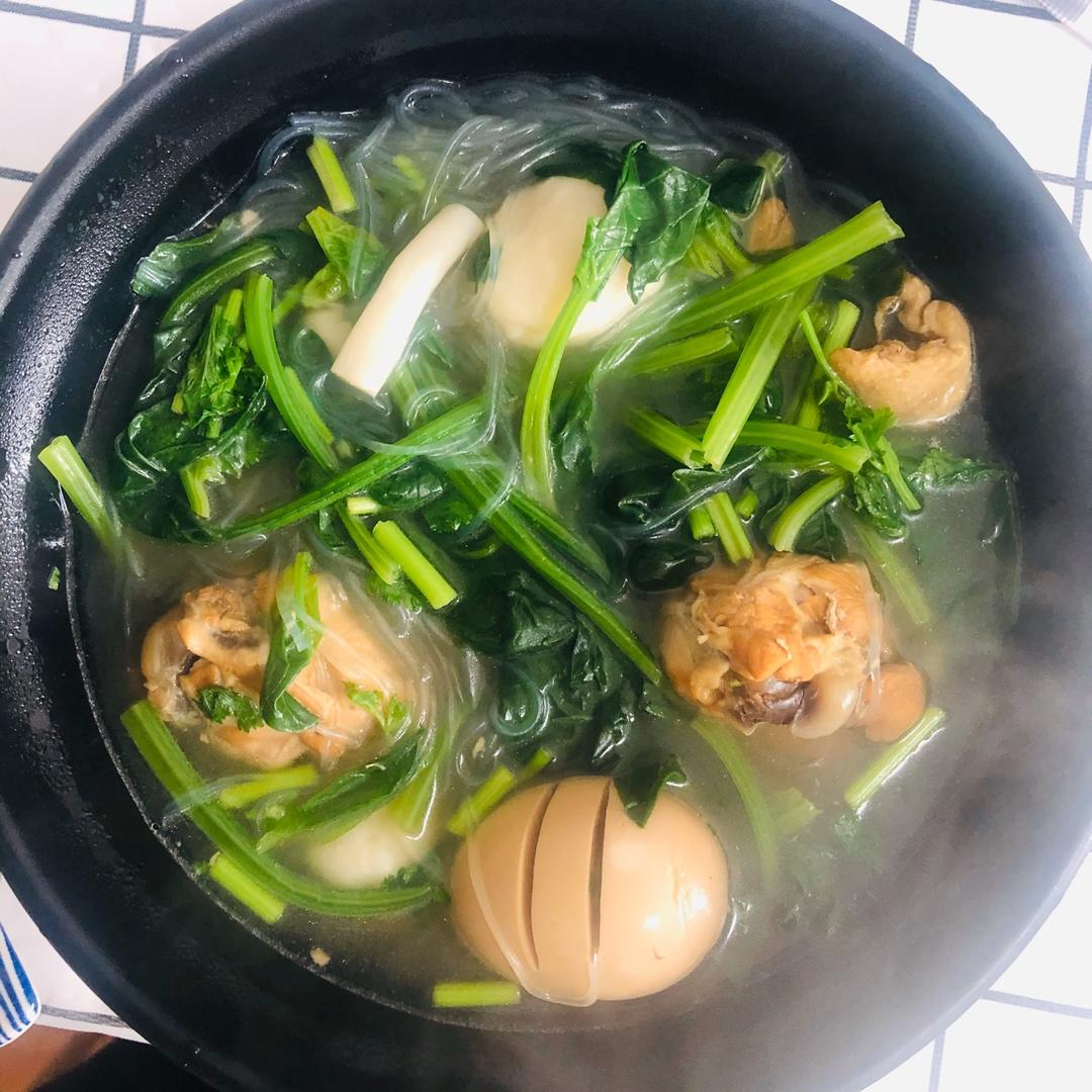 鱼丸菠菜汤