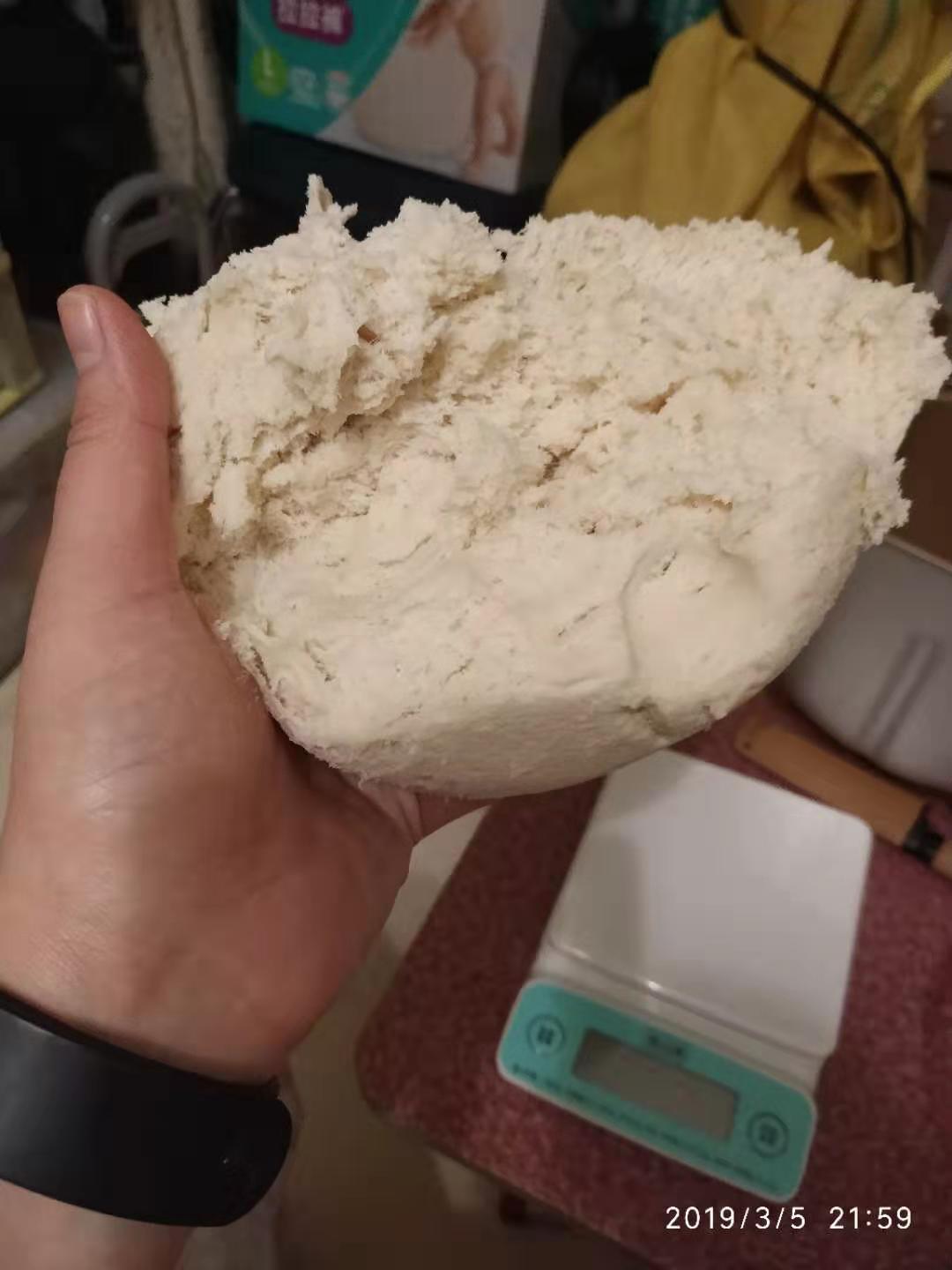 纯奶手撕吐司的做法 步骤1