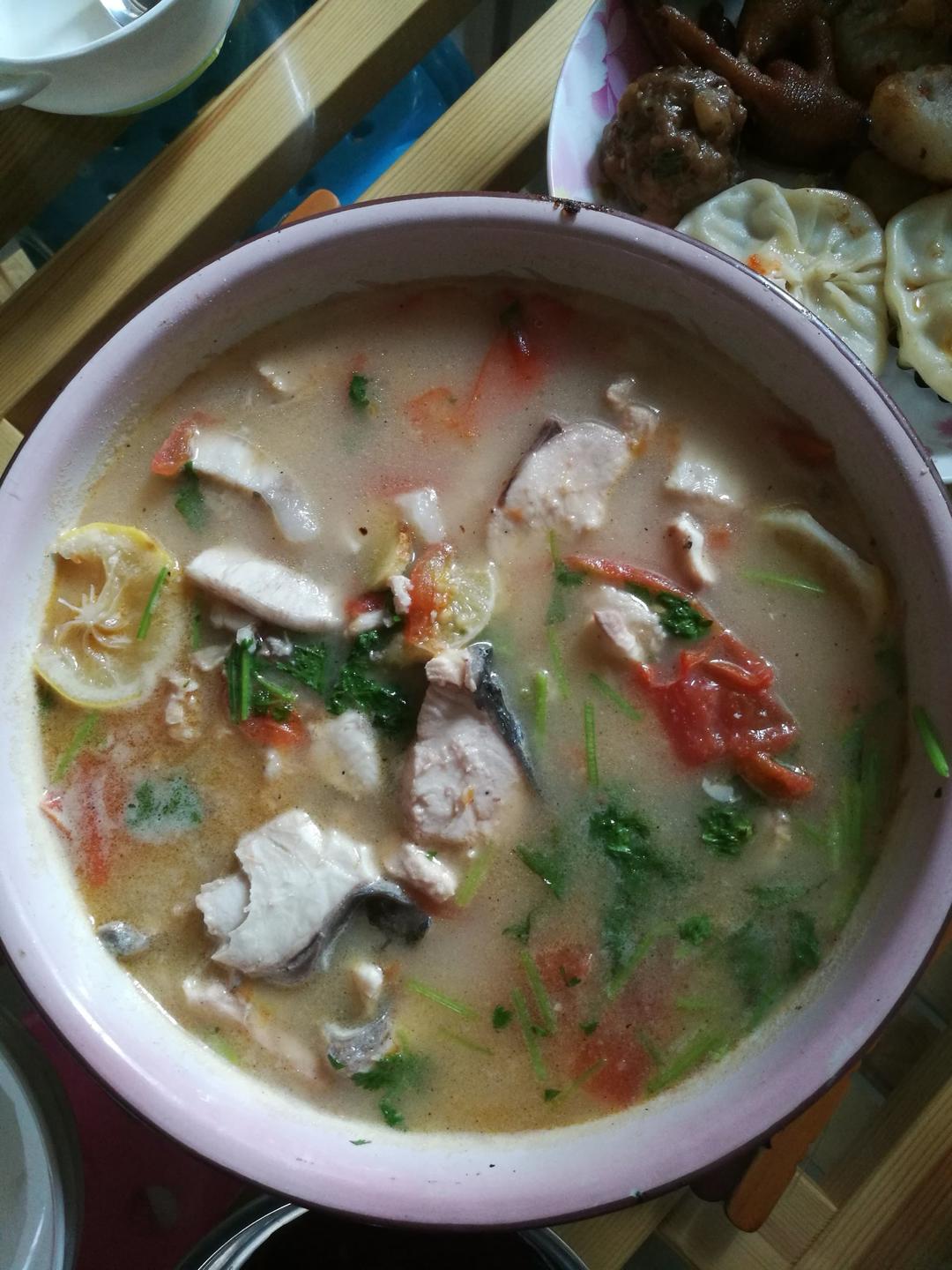 酸汤柠檬鱼