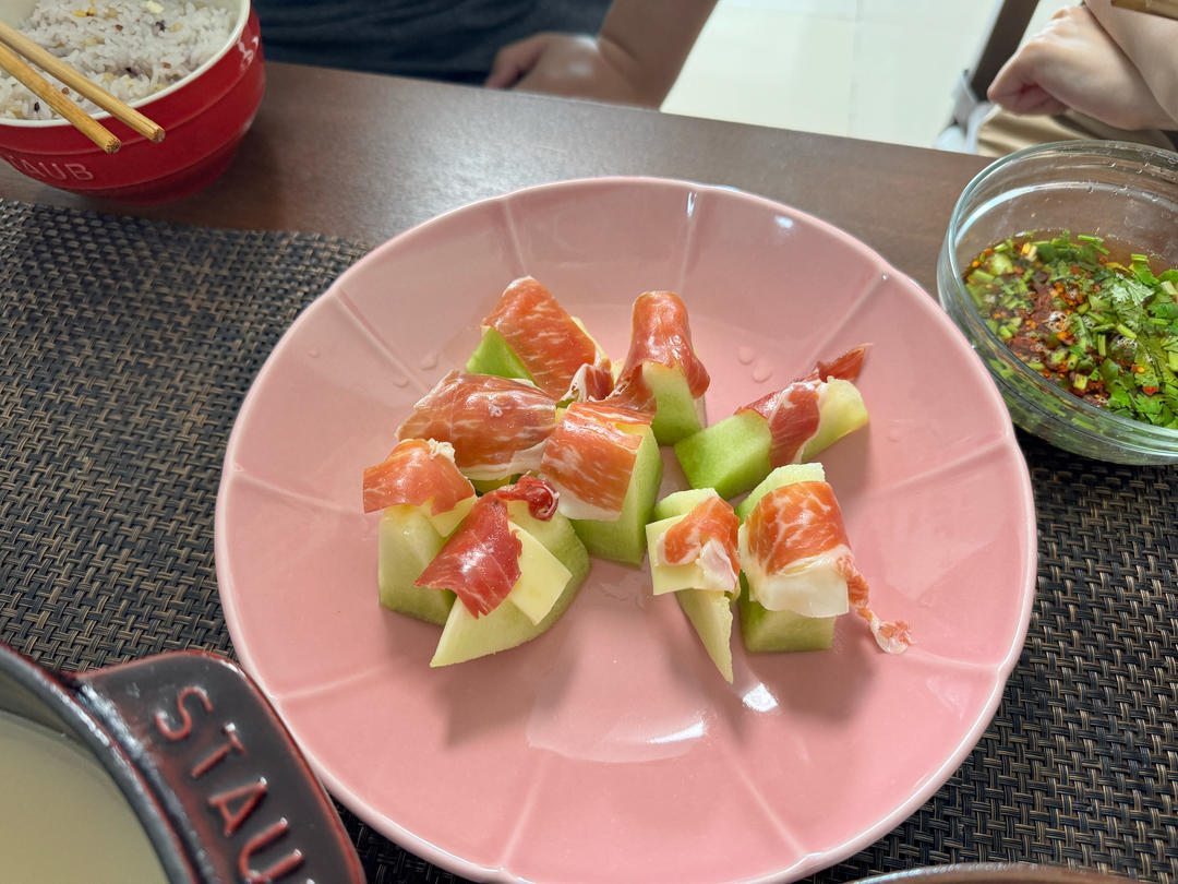 西班牙火腿配蜜瓜