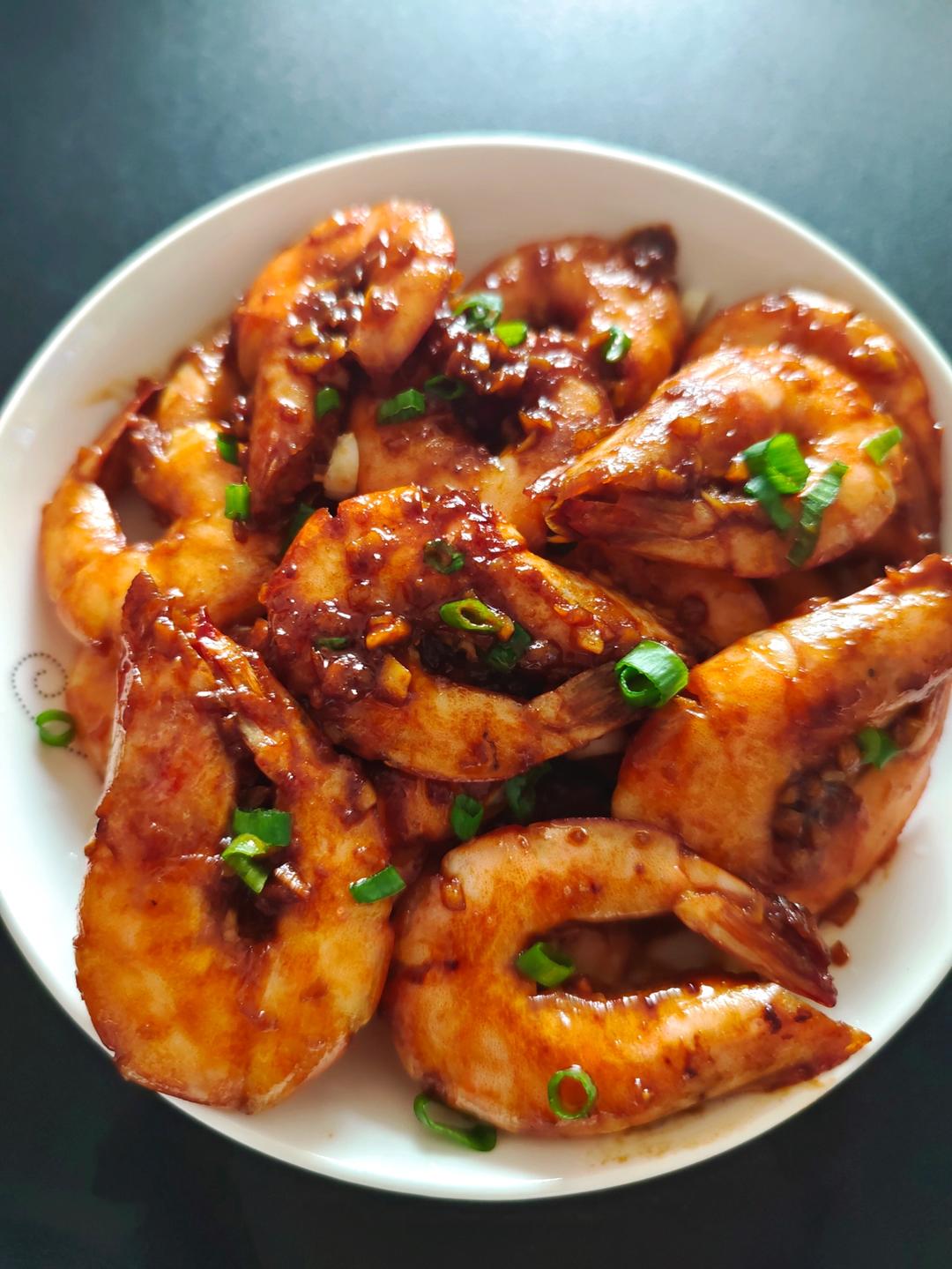 家庭版油焖大虾