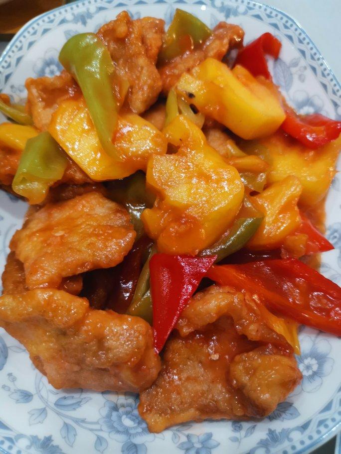 超好吃的菠萝咕噜肉