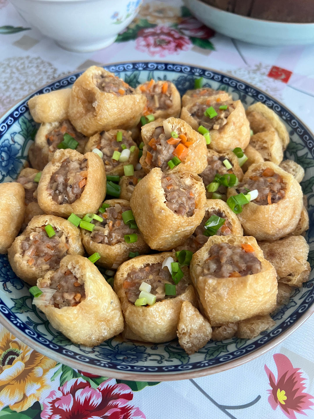 油豆泡塞肉