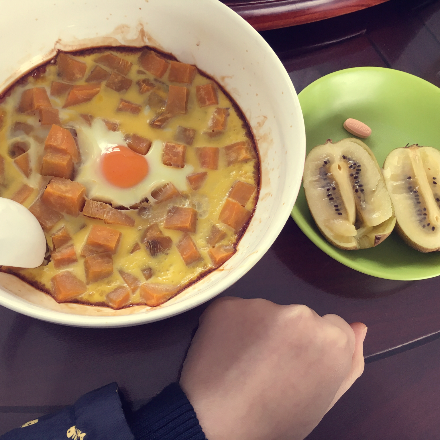 紫薯烤蛋（减肥增肌餐）