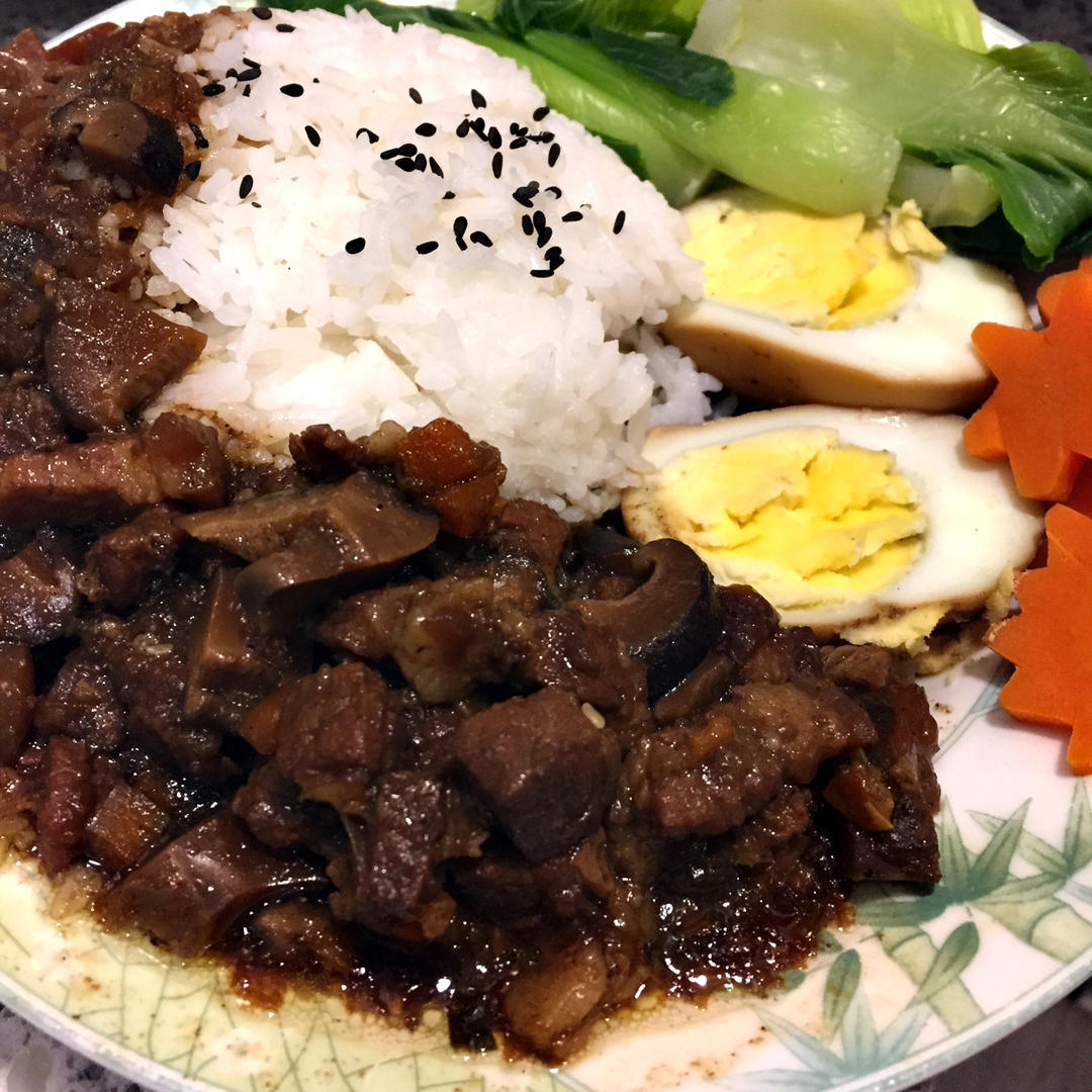 台式卤肉饭
