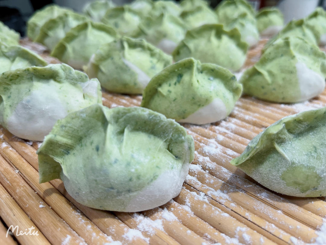 素三鲜白菜饺子