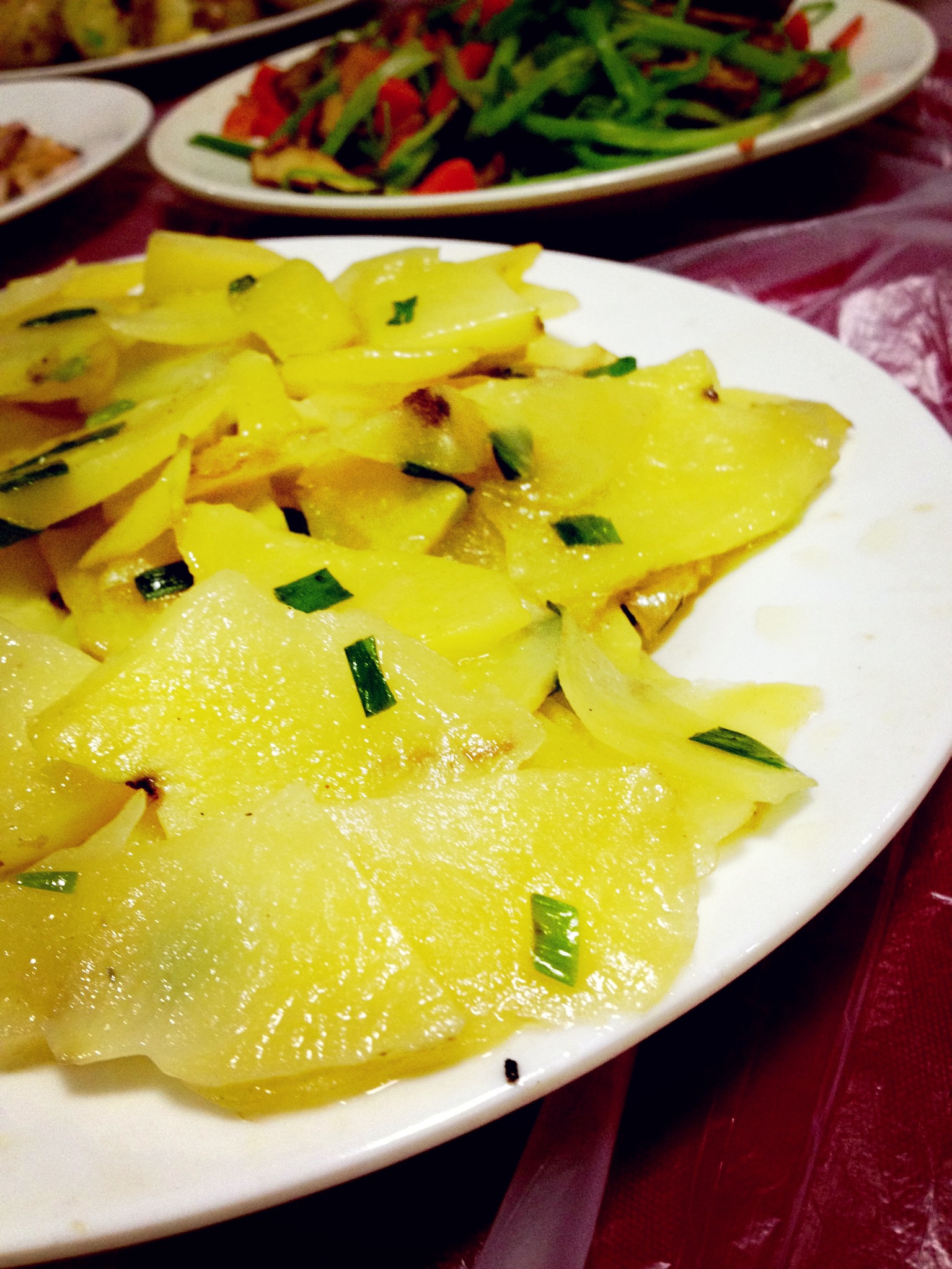 清炒土豆片