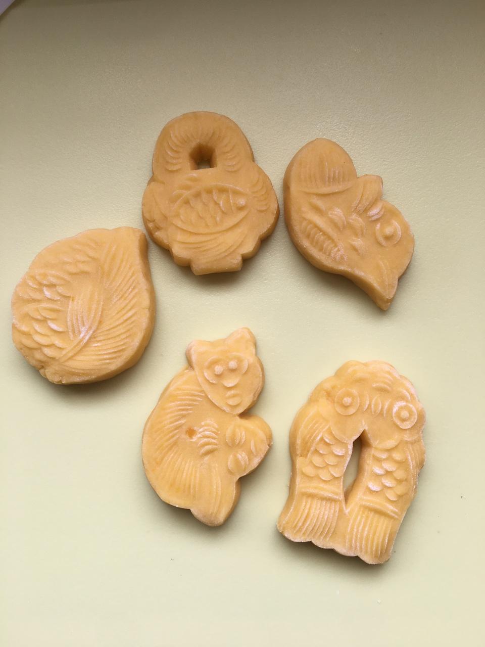 七夕大烟台的传统美食,表达爱的礼物97「南瓜低粉硬面巧果」的做法