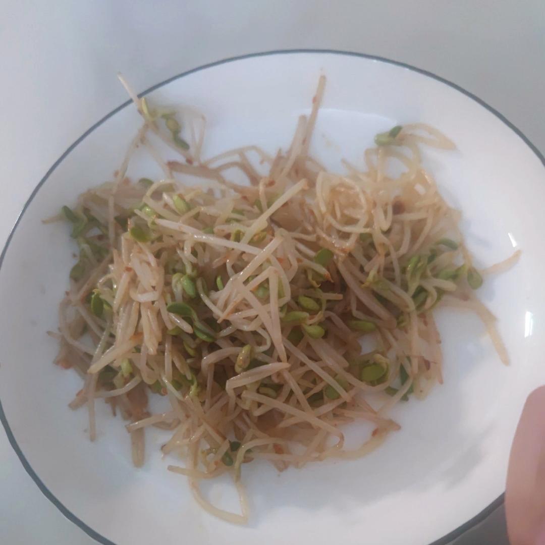 清炒豆芽