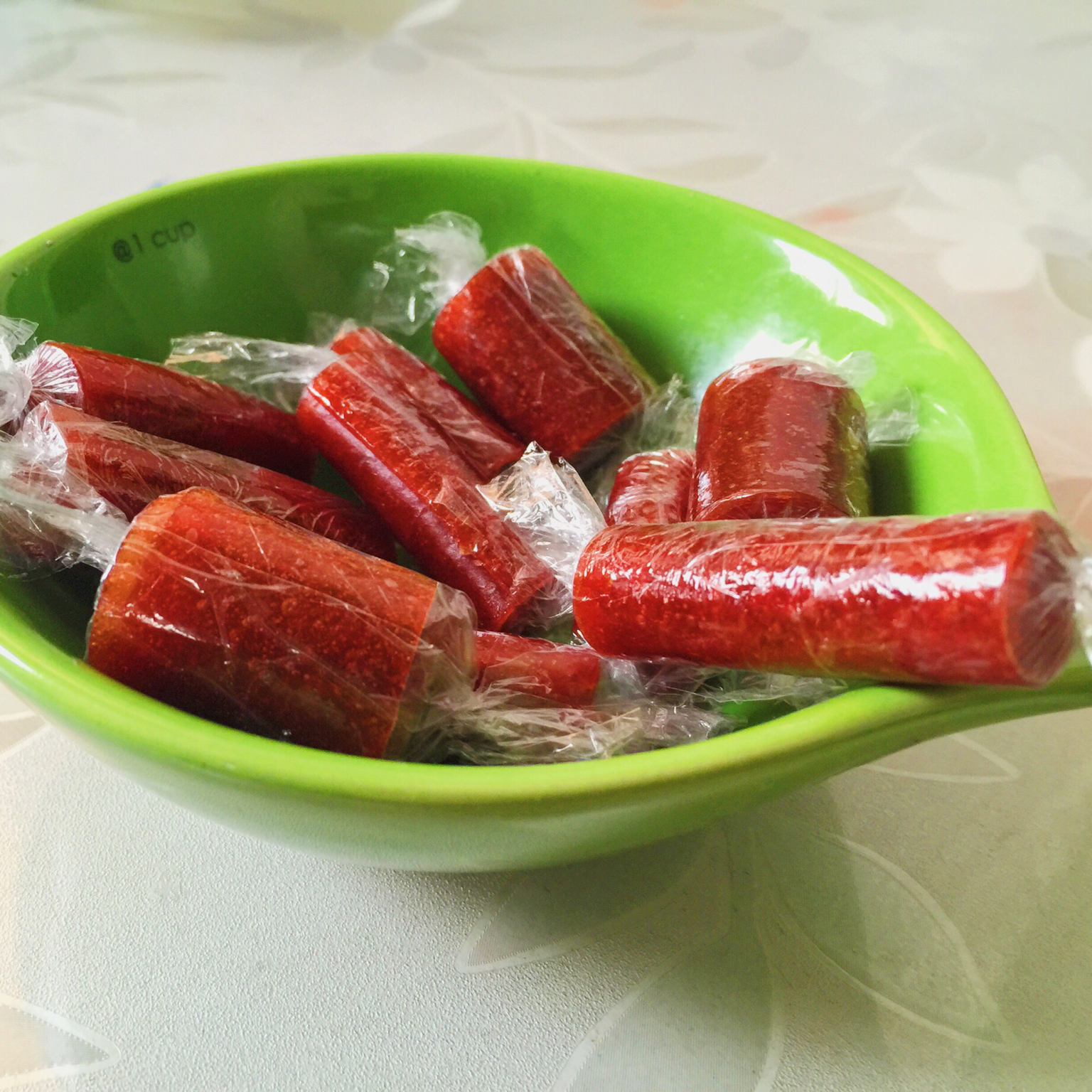 山楂糕－山楂酱（附果丹皮做法）