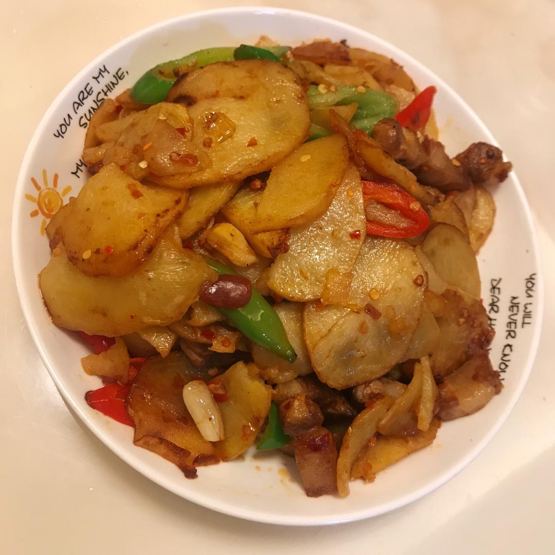 干锅土豆片