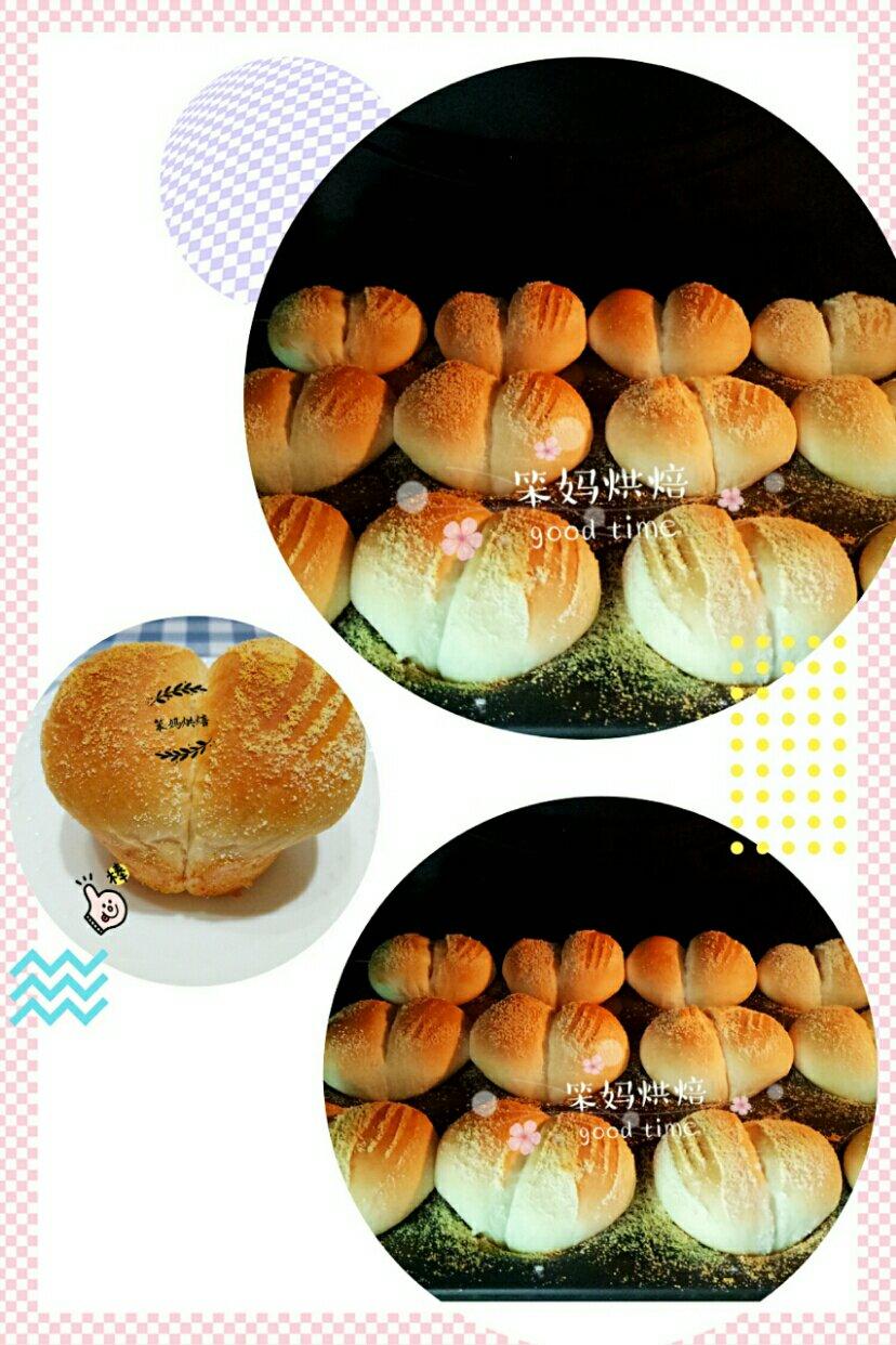屁屁豆沙小餐包