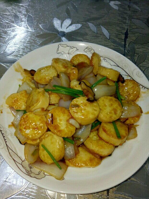 香菇鸡蛋豆腐