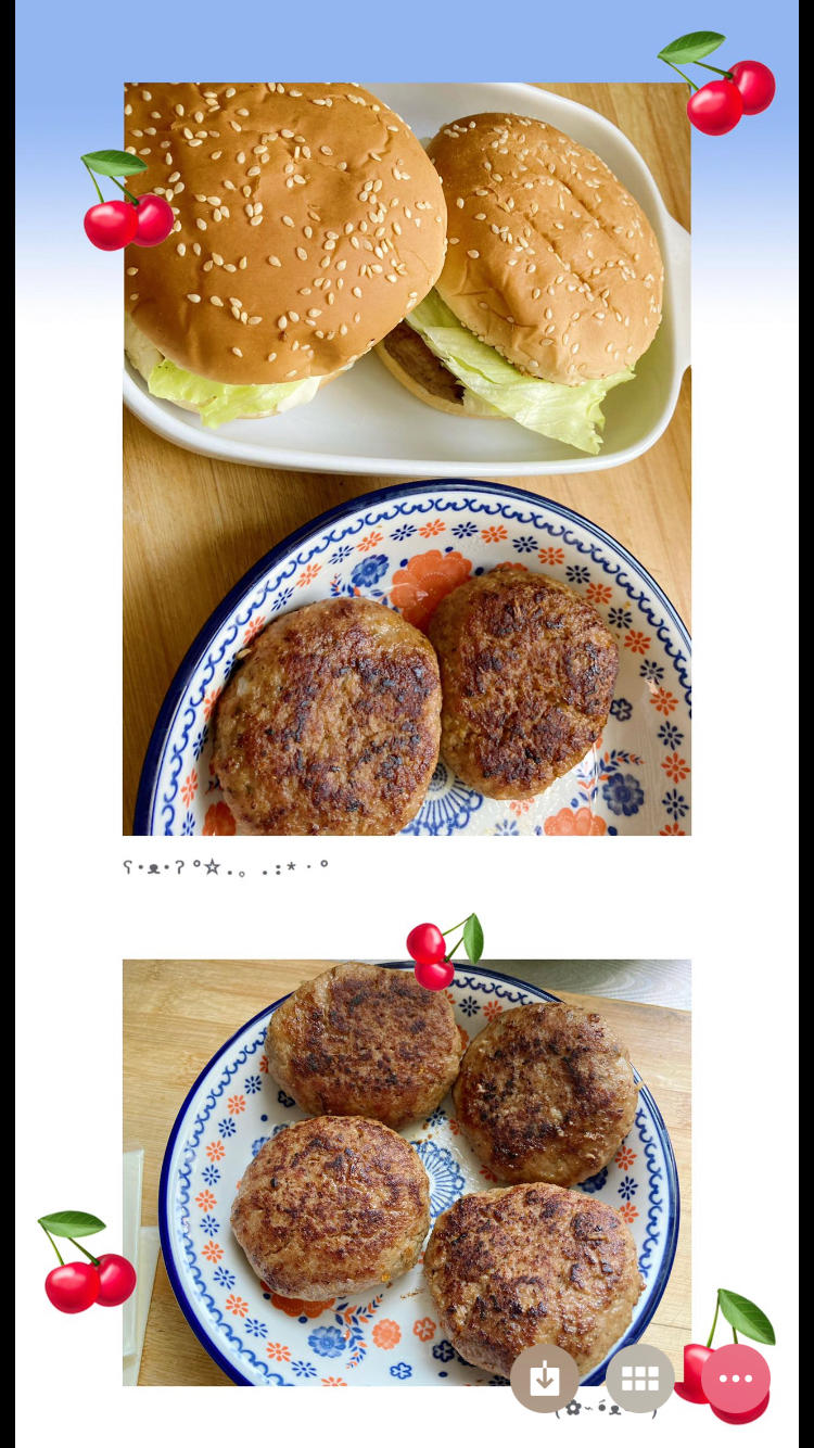 超详细汉堡牛肉饼｜附自制汉堡搭配#Healthymeals#减脂必撸16