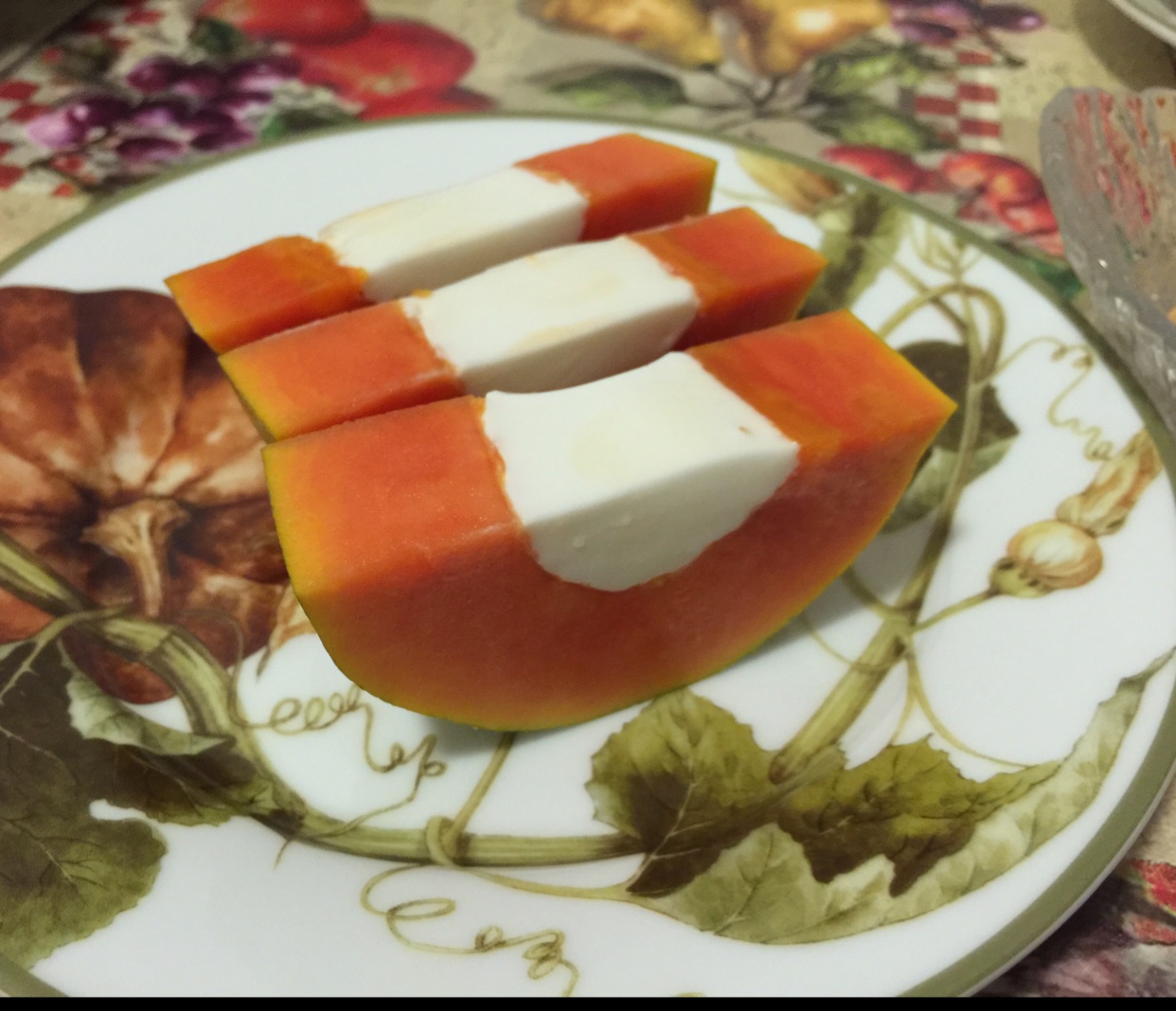 木瓜椰奶冻