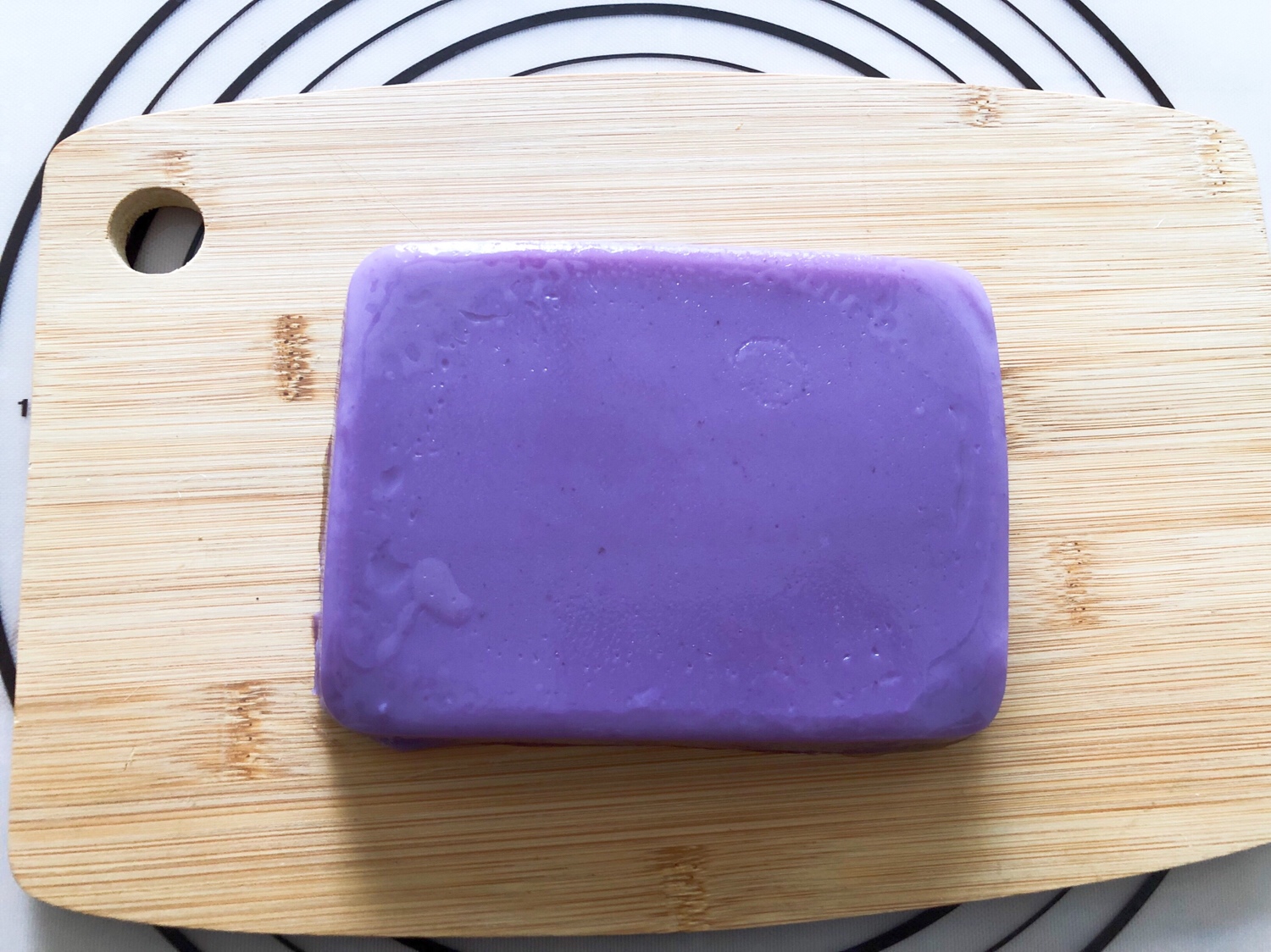 ㊙️好吃不长胖❗️入口即化的紫薯牛奶小方❗️❗️的做法 步骤13