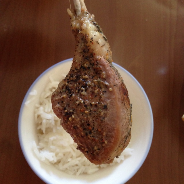 黑椒烤羊排