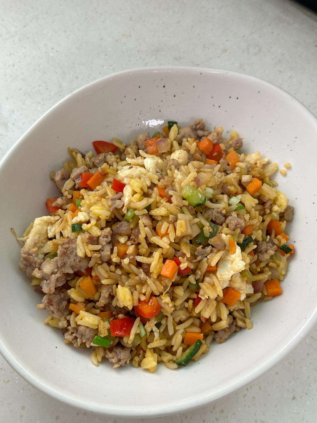 炒米饭蛋炒饭二十分钟快手家常