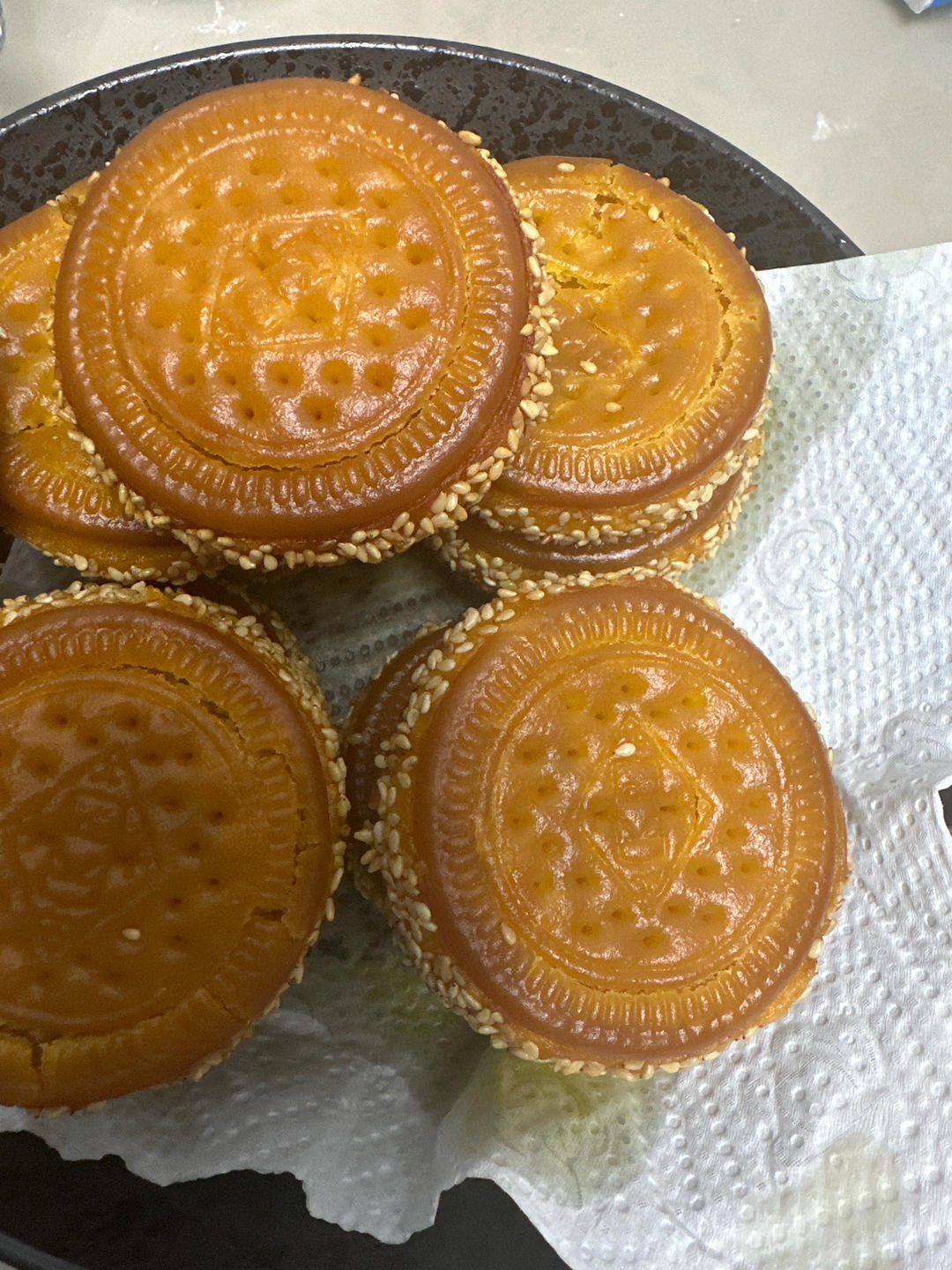 小时候的南瓜饼