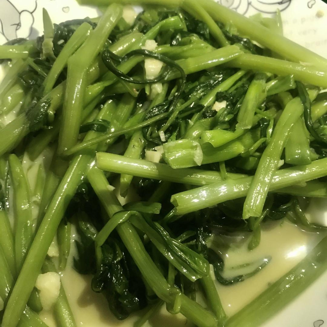 腐乳空心菜，好吃还减肥