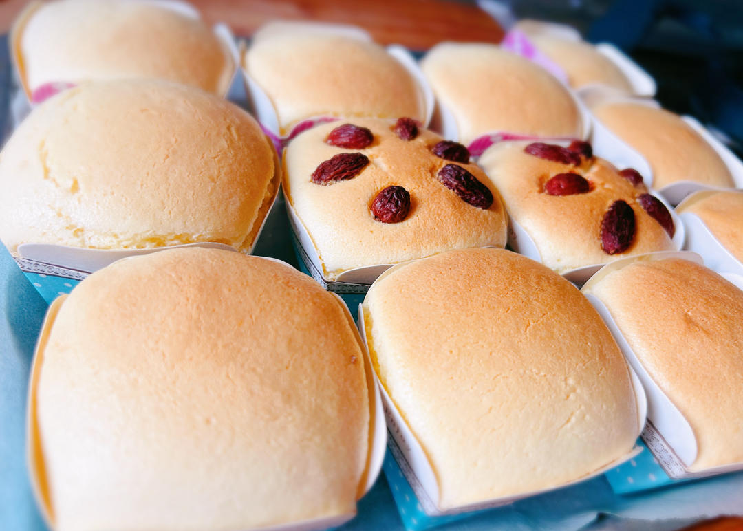 戚风小纸杯蛋糕