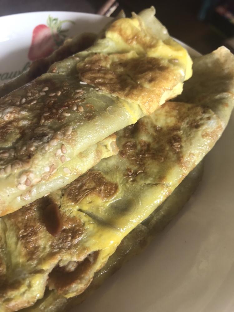 煎饼·附平底锅刷油小妙招的做法