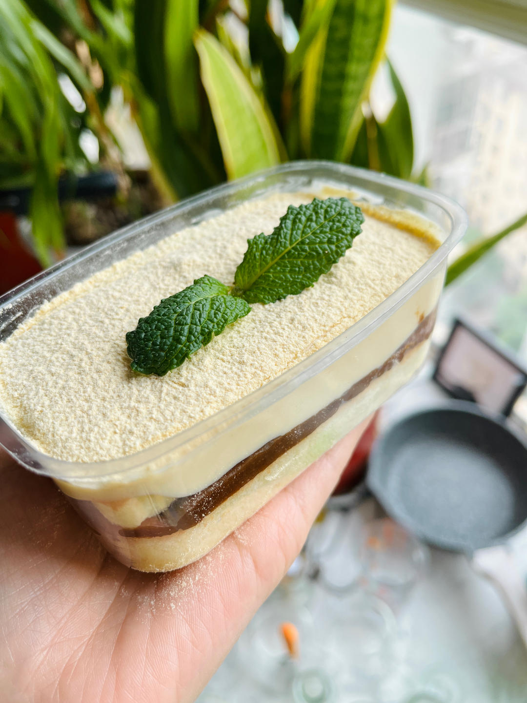 日式豆乳盒子蛋糕