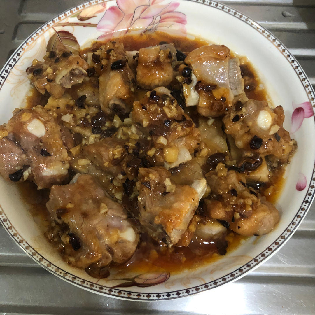 🌈💯广式蒜蓉豆豉蒸排骨🌈