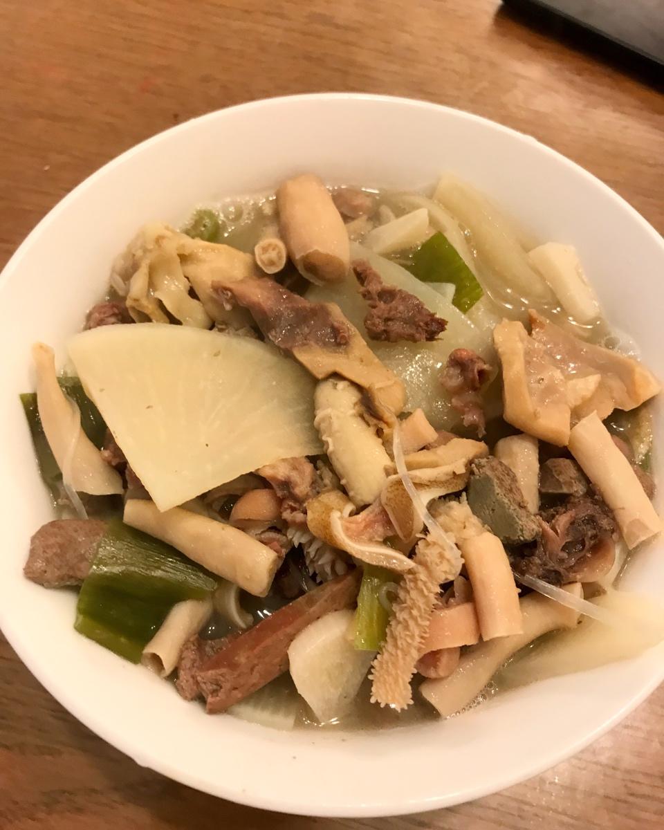 砂锅羊杂汤