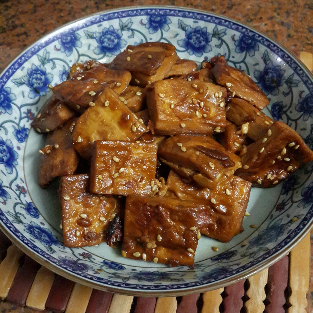 蜜汁豆干