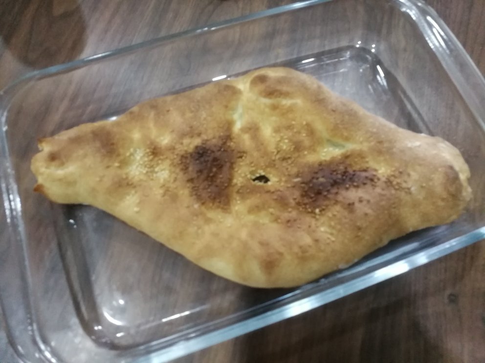简单易学的格鲁吉亚大列巴（格鲁吉亚馕）面包机版