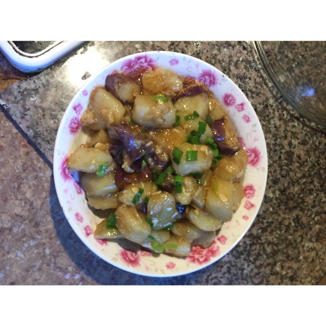 土豆烧茄子