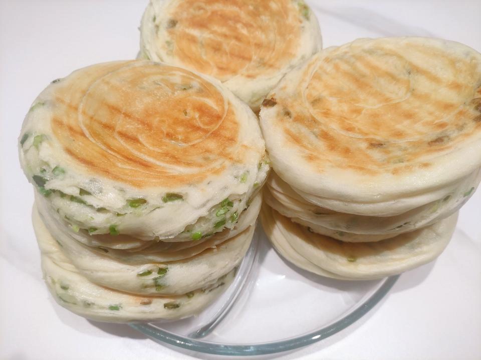 葱油厚饼+灵魂辣椒油