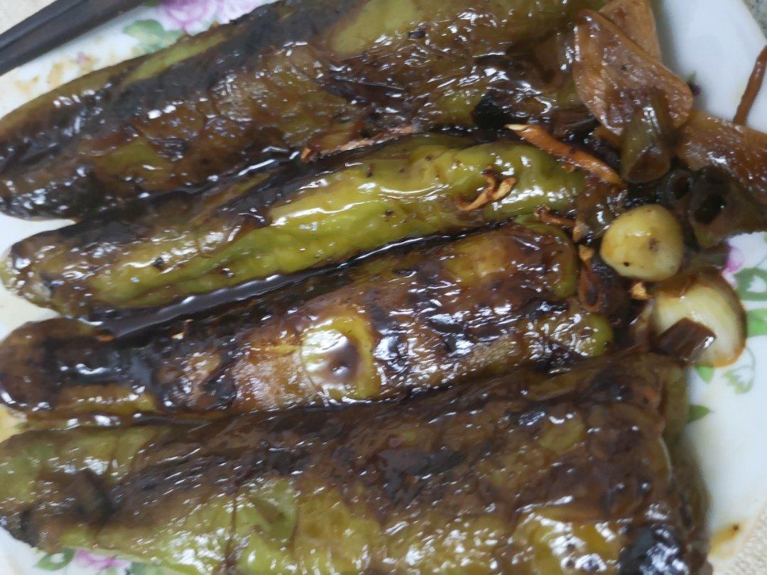 肉酿虎皮青椒