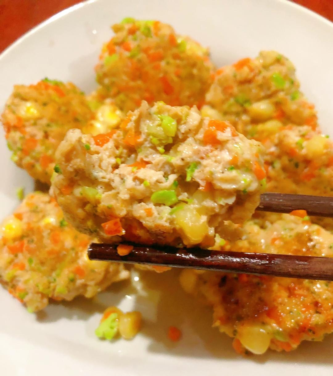 减脂鸡胸肉饼